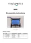 Preview: Disassembly Instructions