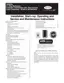 Preview: Installation, Start-Up, Operating And Service And Maintenance Instructions