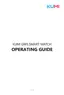 Preview: Operating Guide