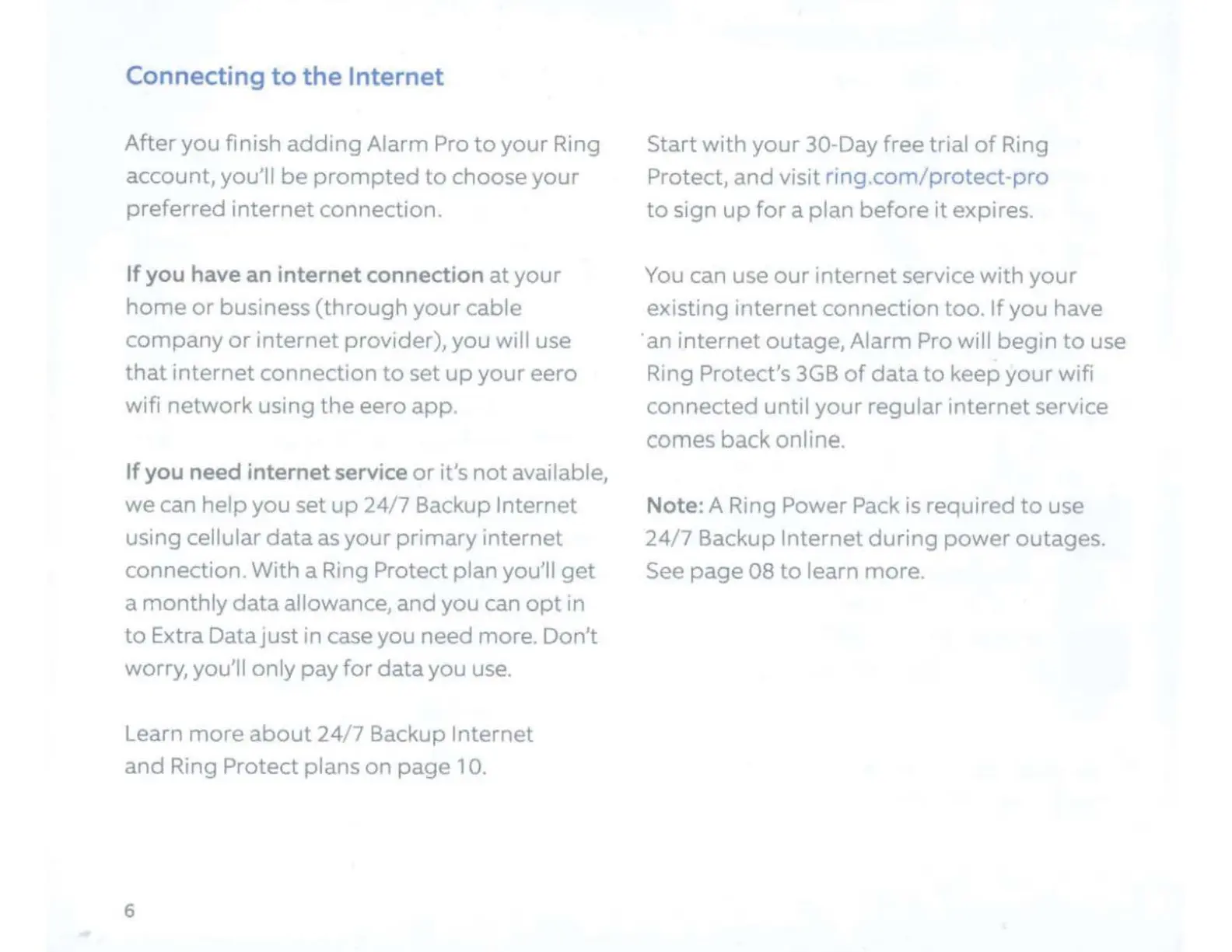 Page #6 background image
