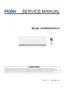 Preview: Service Manual