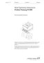 Preview: Brief Operating Instructions
