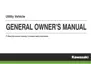 Preview: General Owners Manual