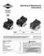 Preview: Operating And Maintenance Instructions