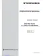 Preview: Operator's Manual