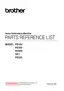 Preview: Parts Preference List
