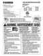Preview: Care And Operation Instructions