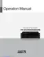 Preview: Operation Manual
