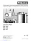 Preview: Operating And Installation Manual