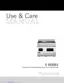 Preview: Use & Care Manual