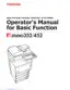 Preview: Operator's Manual