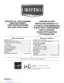 Preview: Use And Care Guide