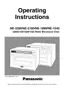 Preview: Operating Instructions