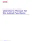 Preview: Operator's Manual