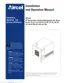 Preview: Installation And Operation Manual