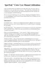 Preview: User Manual Addendum