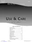 Preview: Use And Care Guide