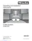 Preview: Operating And Installation Manual