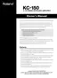 Preview: Owner's Manual