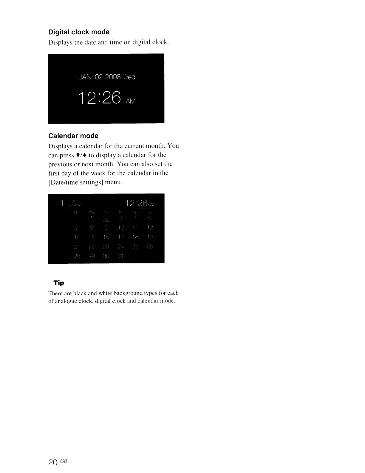 Page #20 background image