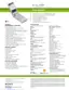 Preview: Specifications
