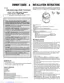 Preview: Owner's Guide And Installation Instructions