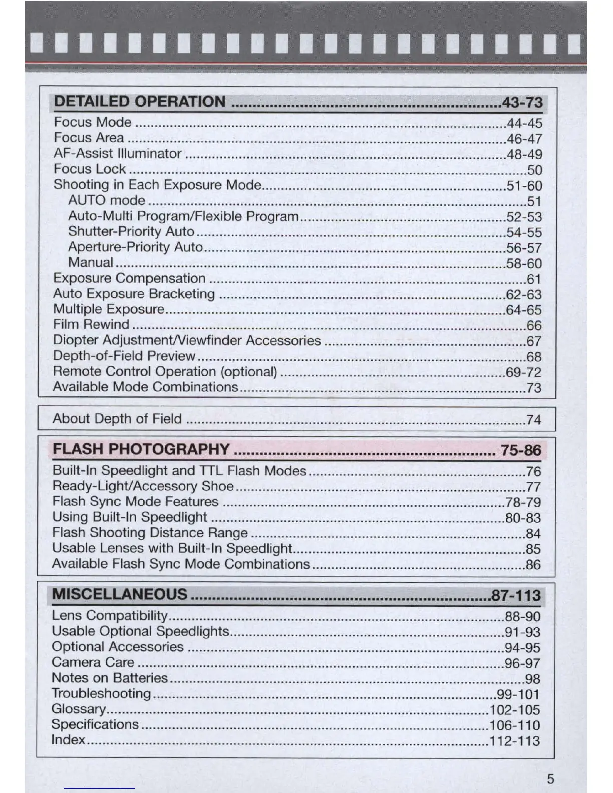 Page #5 background image