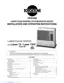 Preview: Installation And Operation Instructions