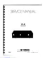 Preview: Service Manual
