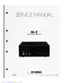 Preview: Service Manual