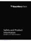 Preview: Safety And Product Information