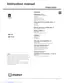 Preview: Instruction Manual