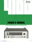 Preview: Owner's Manual