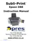 Preview: Instruction Manual