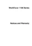 Preview: Notices And Warranty