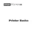 Preview: Printer Basics