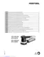 Preview: Original Operating Manual/Spare Parts List