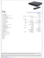 Preview: Specification Sheet