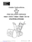 Preview: Dealer Instructions