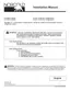 Preview: Installation Manual