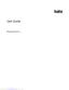 Preview: User Guide