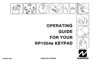 Preview: Operating Guide