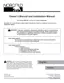 Preview: Owner's Manual & Installation Manual