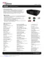 Preview: Specifications