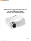 Preview: Firmware Upgrade Document