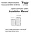 Preview: Installation Manual