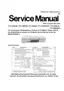 Preview: Service Manual