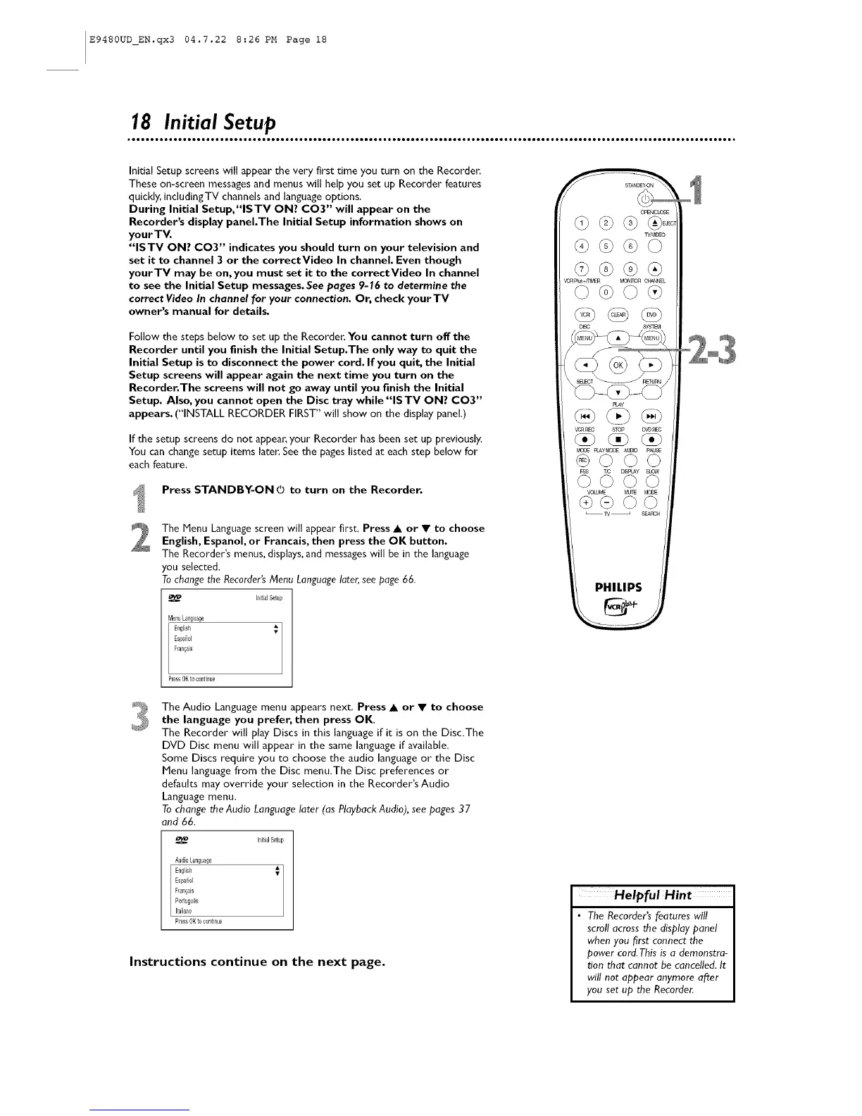 Page #18 background image