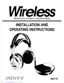 Preview: Installation And Operation Manual