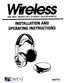 Preview: Installation And Operating Instructions
